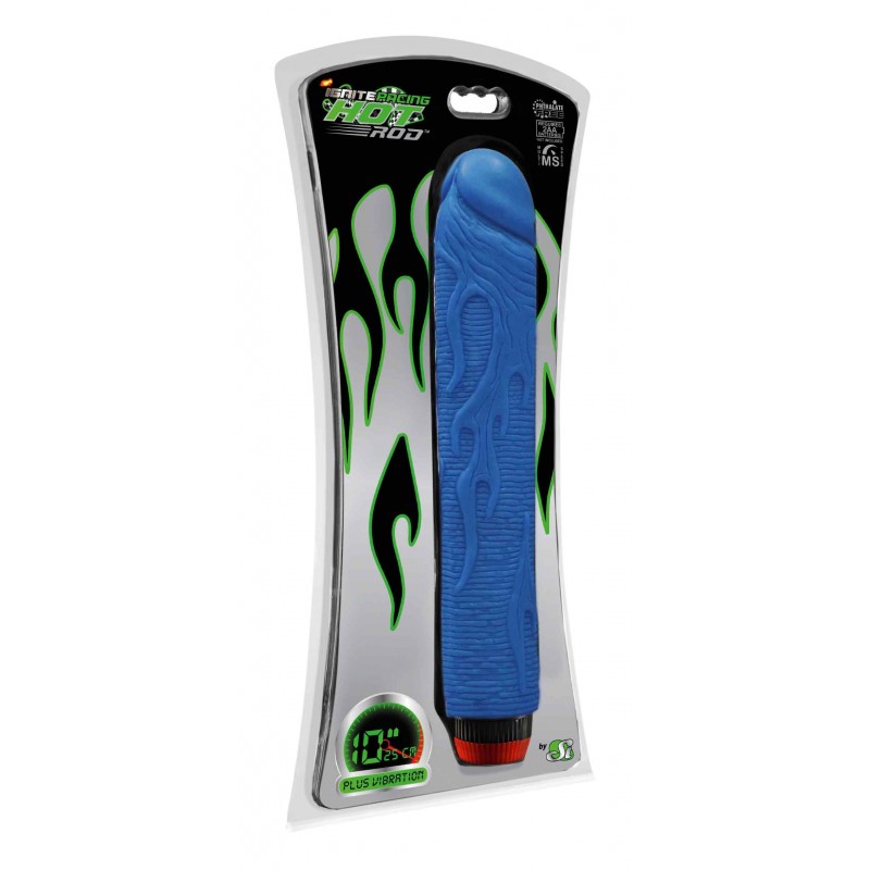 SI IGNITE Pimp my Rod with Vibration, 25 cm (10 in), Blue - TOYS