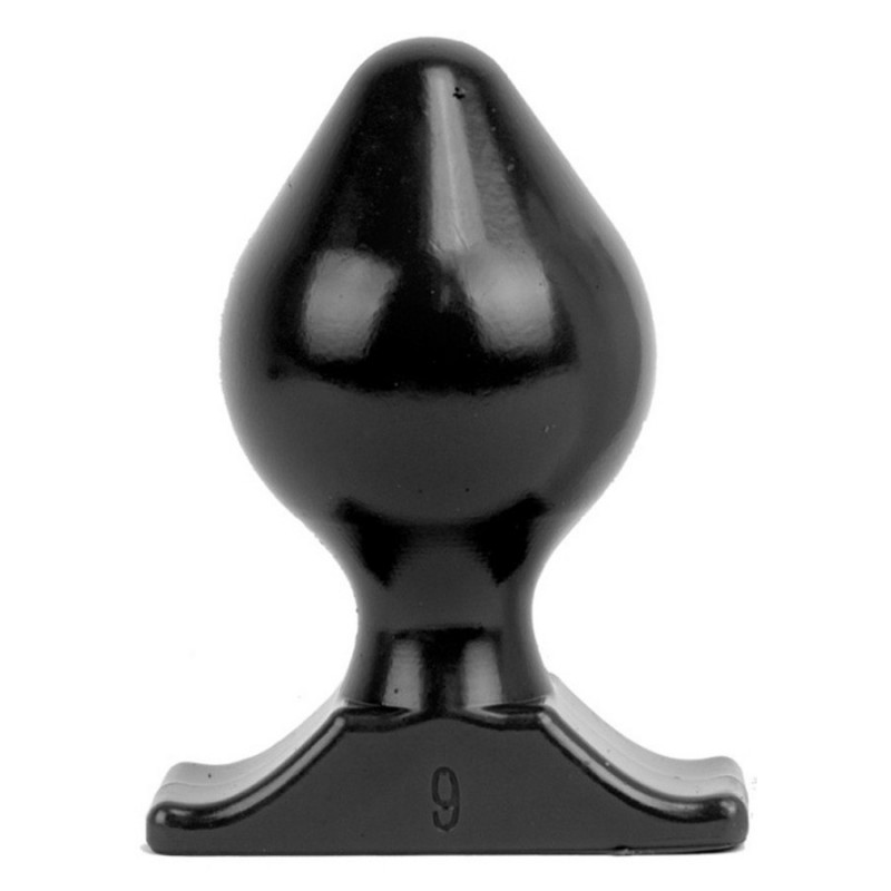 ALL BLACK Butt Plug AB73, Vinyl, Black, 17 cm (6,5 in) - TOYS